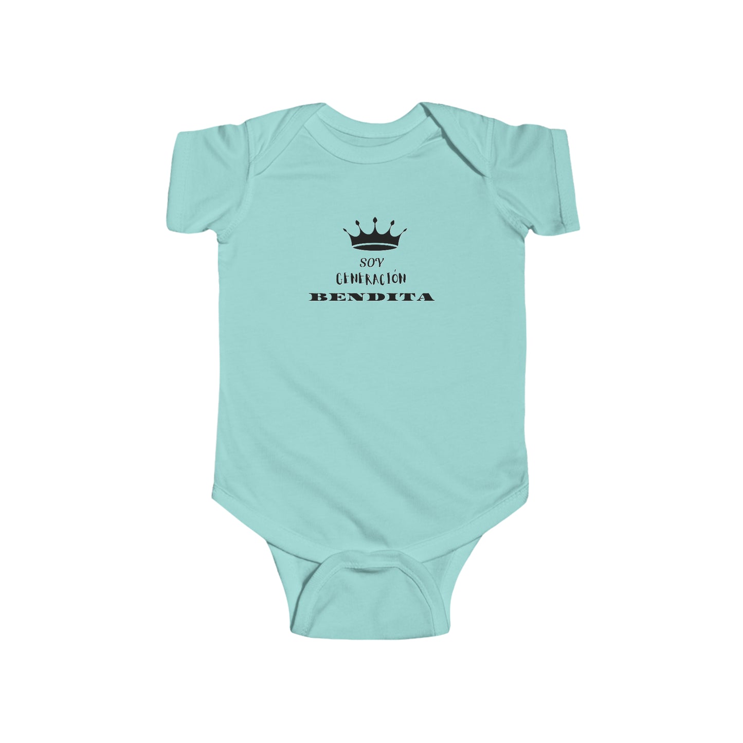 Infant Fine Jersey Bodysuit# Body para bebé #Body para bebé personalizado # cristianos# Soy Generación Bendita# Infant Fine Jersey Bodysuit# Baby Bodysuit #Personalized Baby Bodysuit #Christians# I Am Blessed Generation