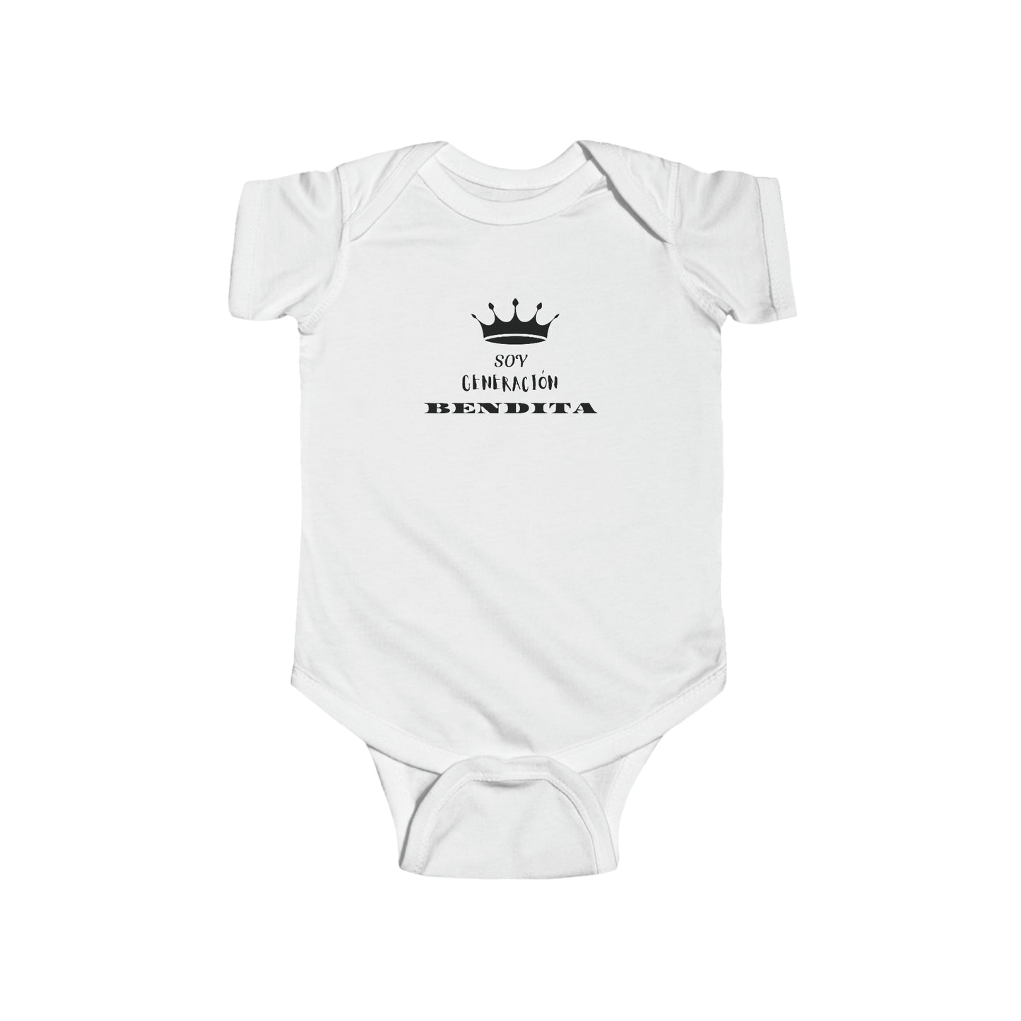 Infant Fine Jersey Bodysuit# Body para bebé #Body para bebé personalizado # cristianos# Soy Generación Bendita# Infant Fine Jersey Bodysuit# Baby Bodysuit #Personalized Baby Bodysuit #Christians# I Am Blessed Generation