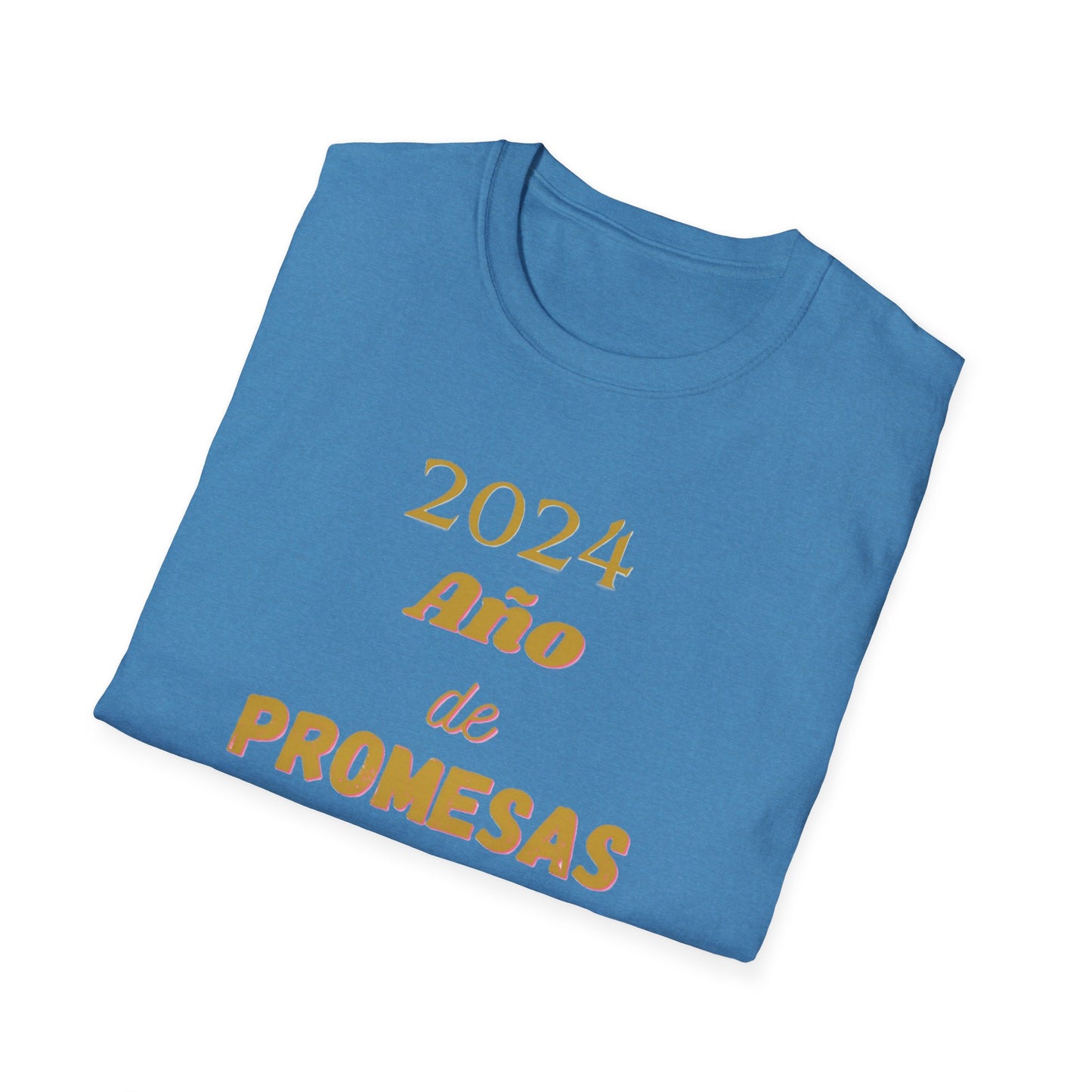 Unisex Softstyle T-Shirt #2024 year of Promises#personalized t-shirt#positive messages