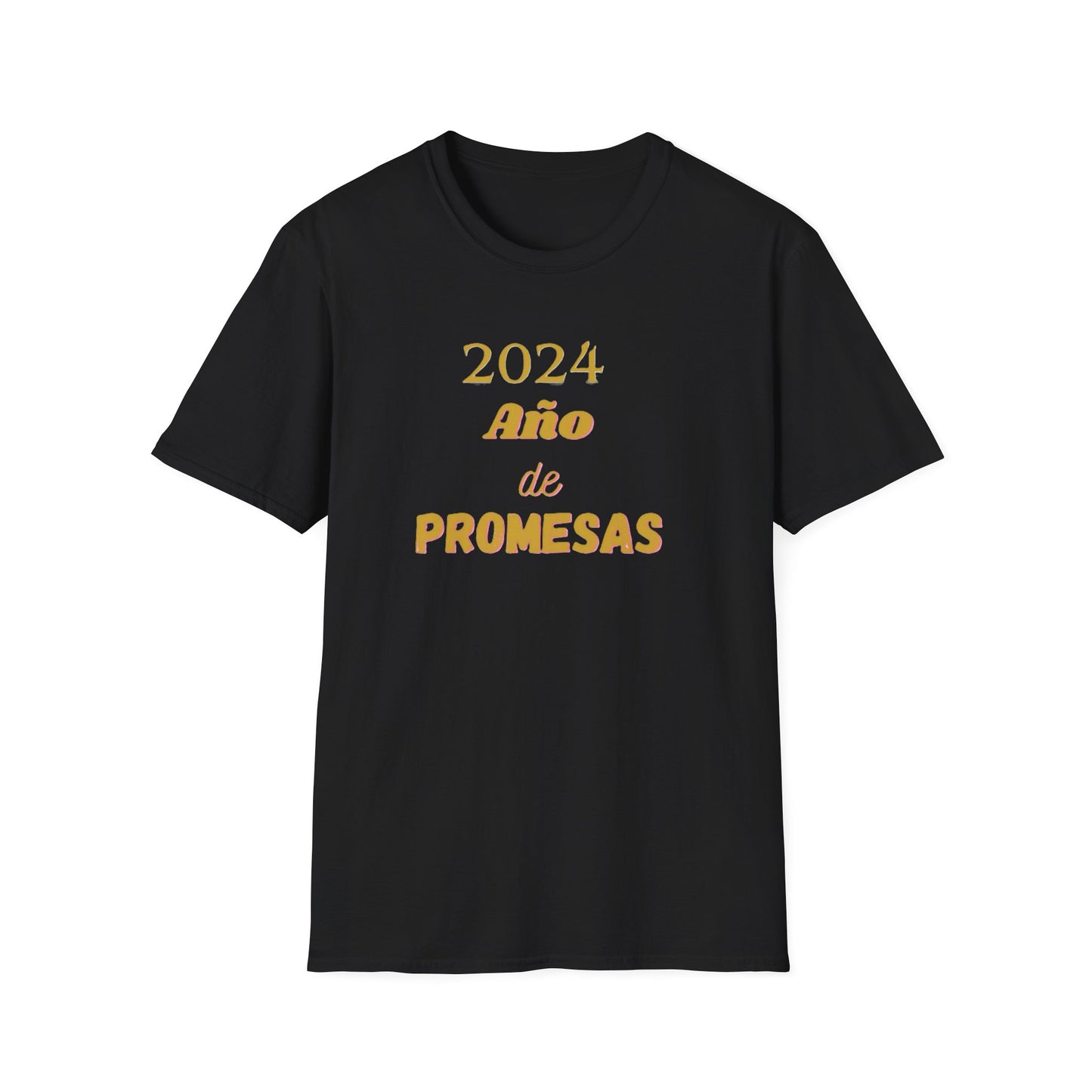 Unisex Softstyle T-Shirt #2024 year of Promises#personalized t-shirt#positive messages