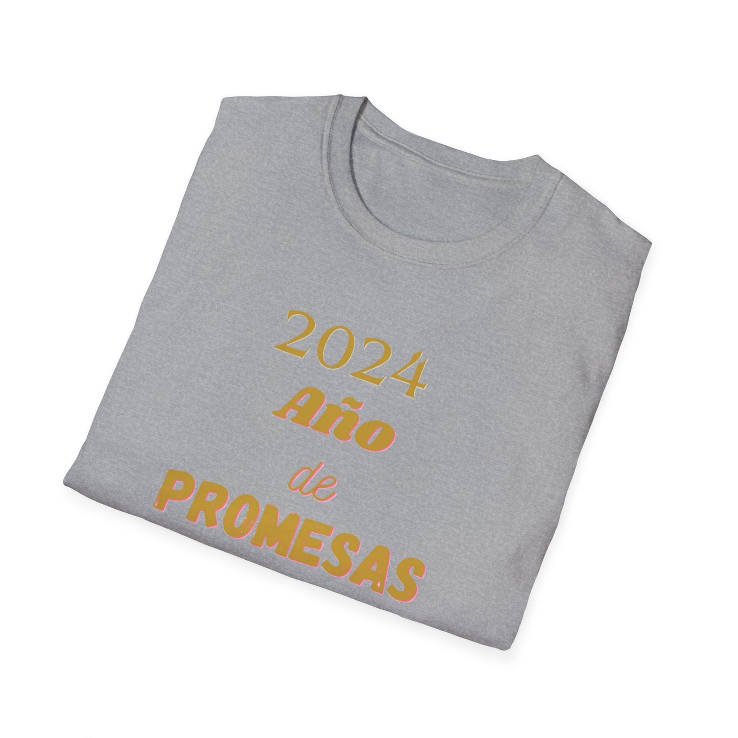 Unisex Softstyle T-Shirt #2024 year of Promises#personalized t-shirt#positive messages