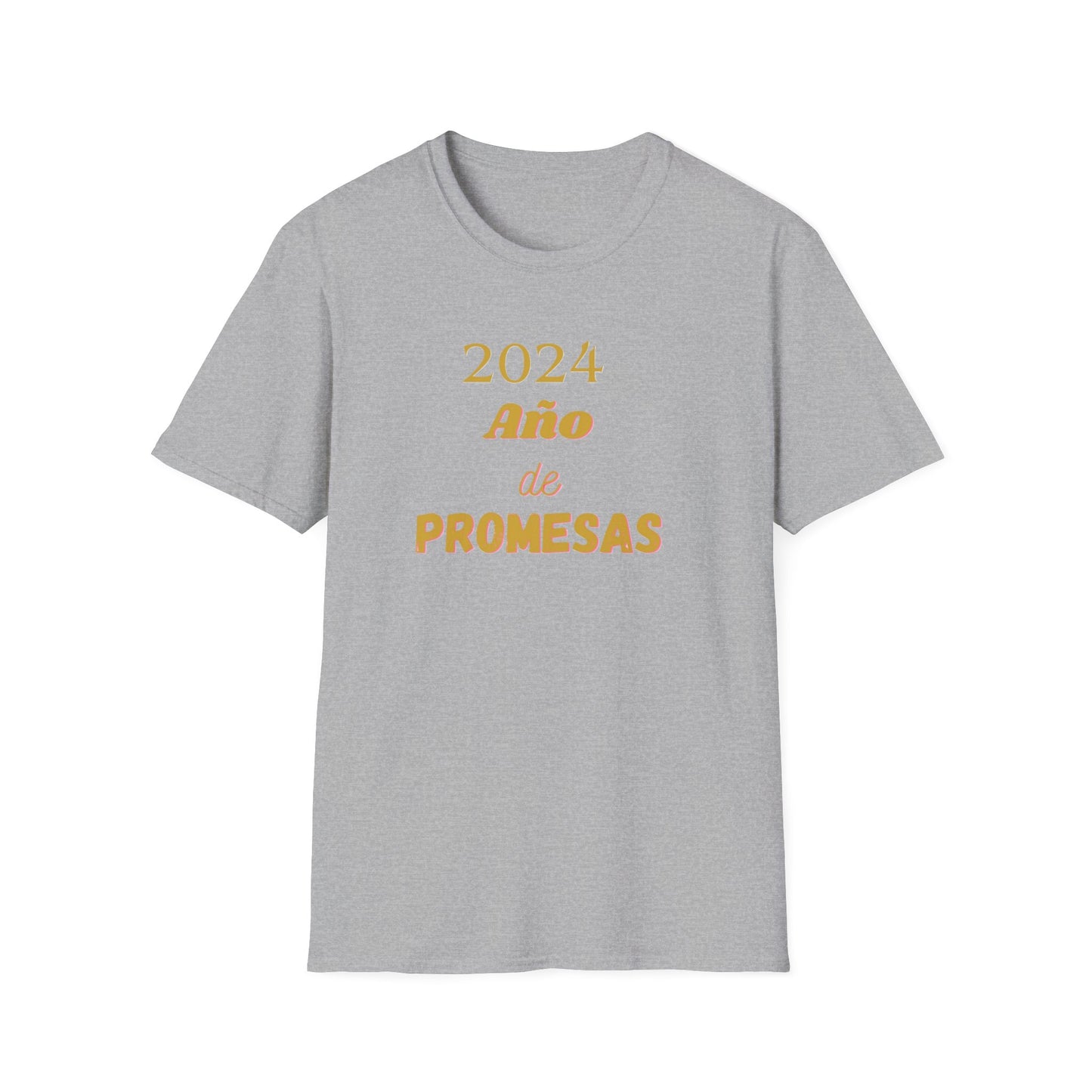 Unisex Softstyle T-Shirt #2024 year of Promises#personalized t-shirt#positive messages